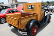 Black Ford Woody Truck